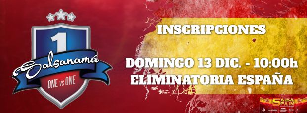 INSCRIPCCIONES SALSANAMA ESPAÑA DOMINGO 13 DICIEMBRE SALSASPAIN