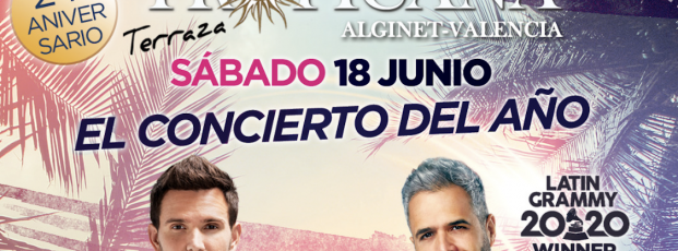 Concierto Dani J y Daniel Santacruz TROPICANA