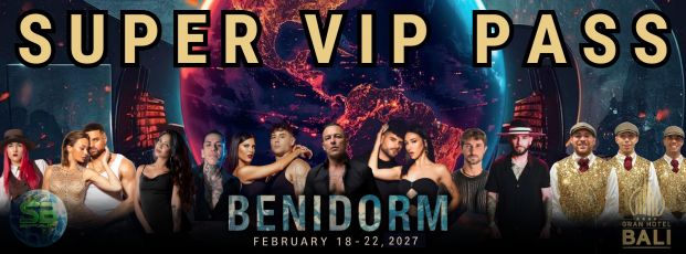 Super Vip pass (FULL PASS, VIP SEATS FOR SHOWS, ACCESS TO STAGE ON SOCIAL, ALL MASTERCLASS, ONE BOOTCAMP