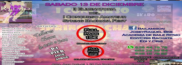 SPRING BACHATA FEST - VILLALBA