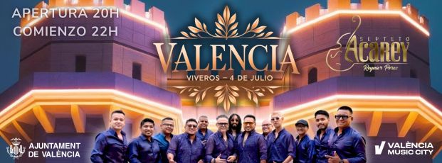 SEPTETO ACAREY EN VALENCIA (VIVEROS)