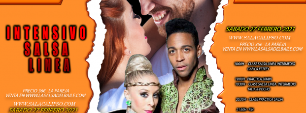 Intensivo SALSA LINEA 27Feb2021 - Talia & Pocho + Gaby & Estefy