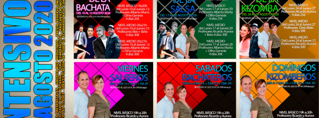 Intensivos Agosto Sala Calipso