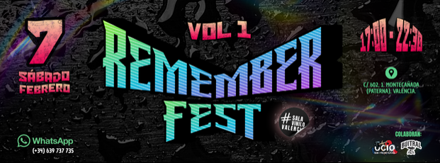 REMEMBER FEST VOL.1 - SALA VINILO