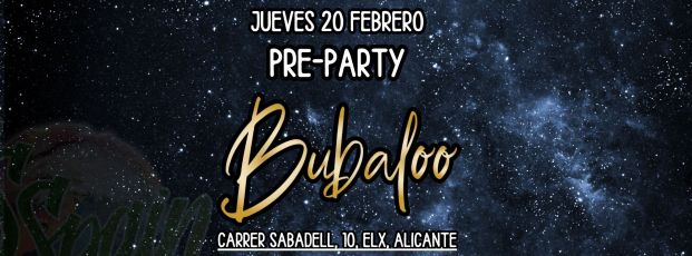PRE-PARTY Bachata Salsa SPAIN EN BUBALOO
