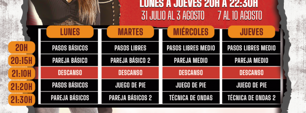 Superintensivo Bachata Agosto 2023