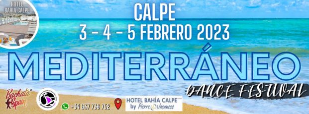 Mediterraneo Weekend Festival 2023 - Calpe Alicante