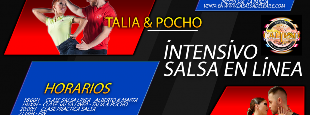 INTENSIVO SALSA LINEA - SABADO 21 NOV 2020 INTENSIVO SALSA LINEA - SABADO 21 NOV 2020